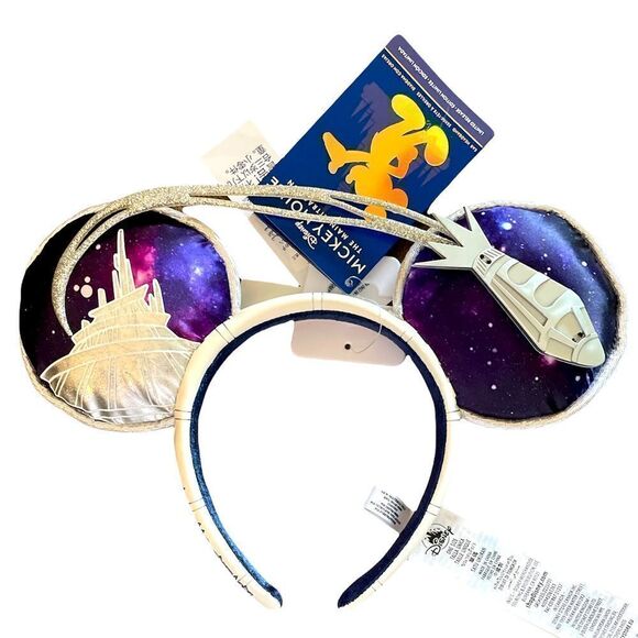 NWT Disney 50th Mickey The Main Attraction Ears - Picture 1 of 5